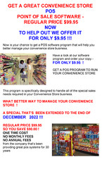 CONVENIENCE STORE POS SYSTEM available with ONLINE WEBSITE & STORE